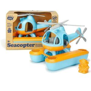 Green Toys Seacopter Beach Bath Tough Recycled Plastic Made in USA